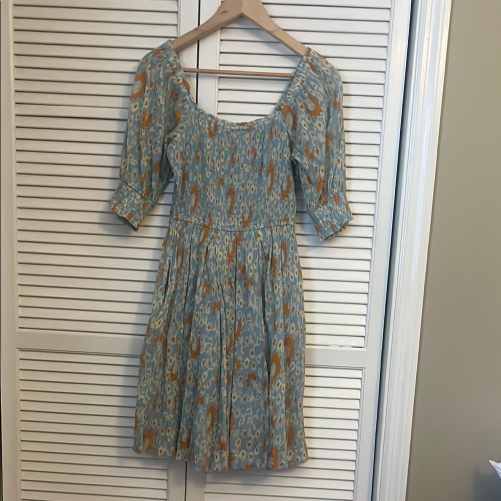 Olivia James the Label Blue Floral Dress